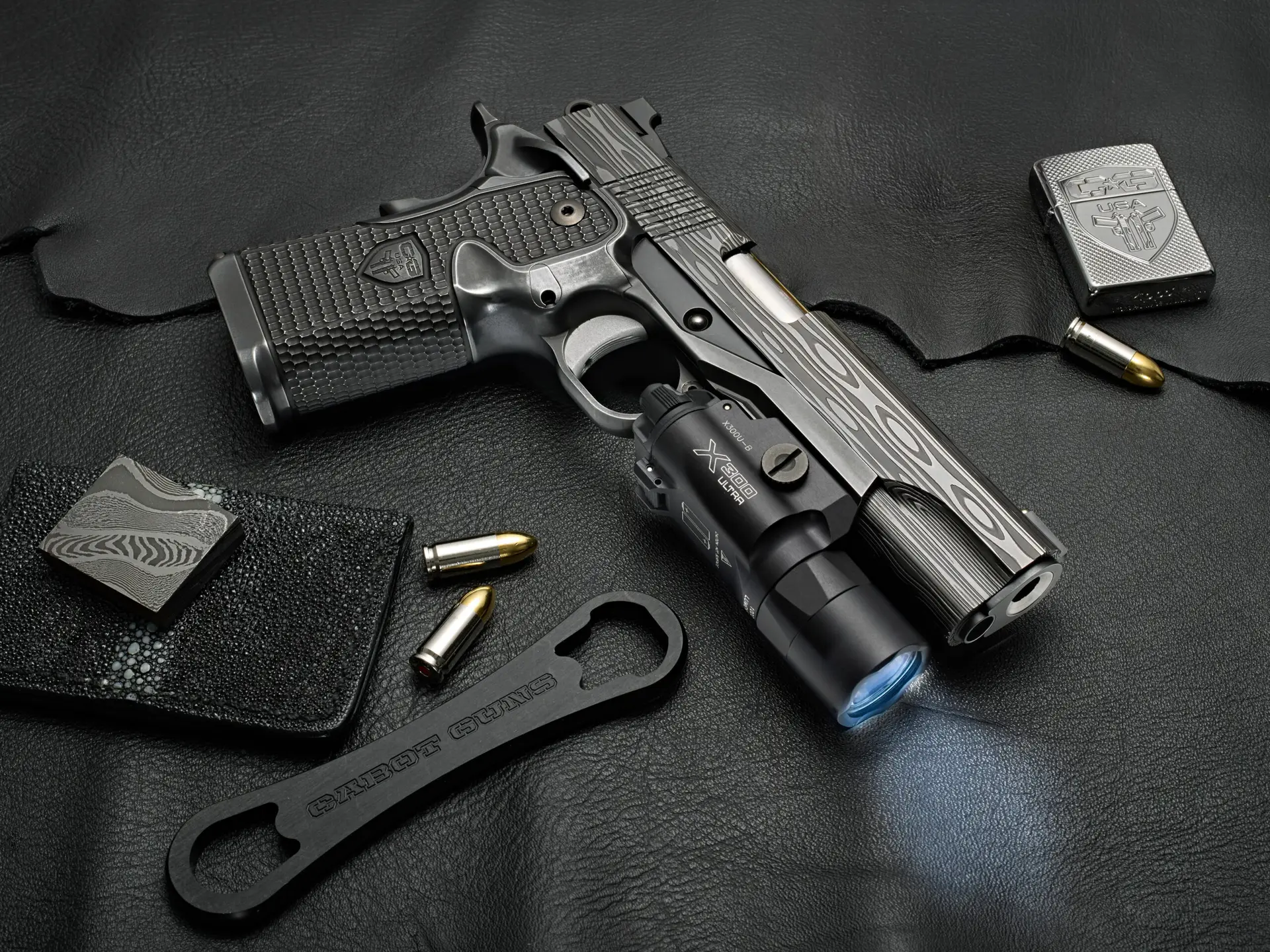 Midnight Serenity Max a Doublestack 1911 by Cabot Guns